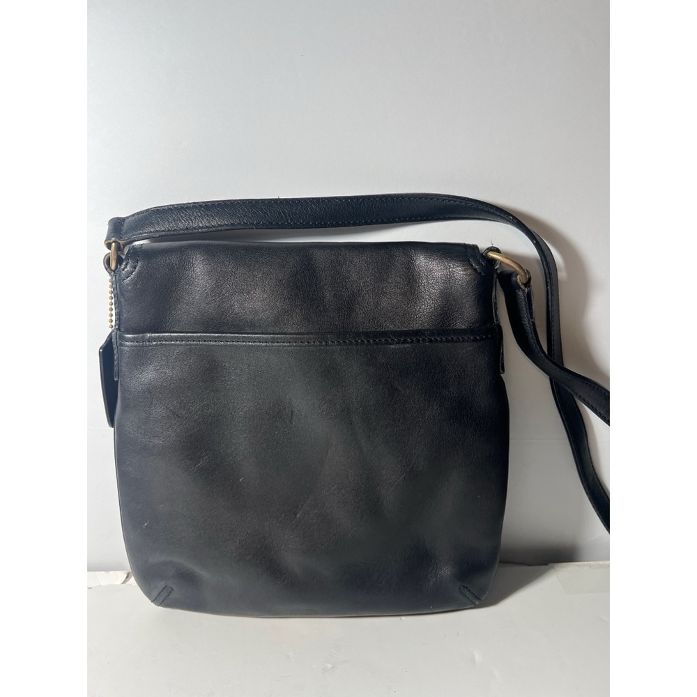 Coach Black Leather Crossbody Bag - Picture 2 of 12